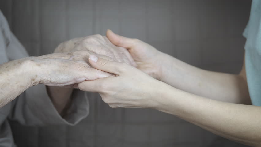 Hands Sex Old Woman